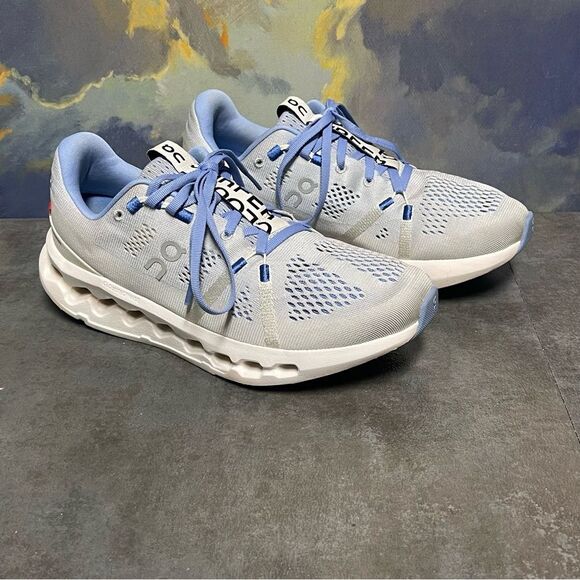 On Cloudsurfer Heather/White Women's Running Shoes Size 8.5 - Picture 2 of 16